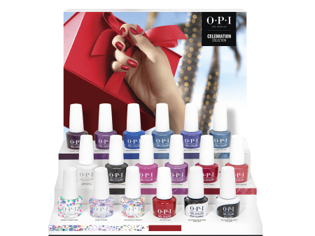 OPI Gel Colors - The Celebration Collection 12 Colors | Holiday 2021 Online Sale