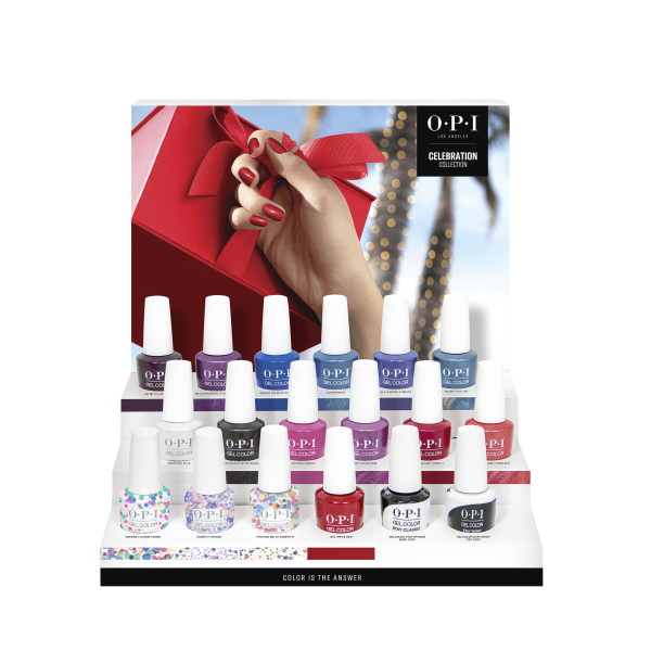 OPI Gel Colors - The Celebration Collection 12 Colors | Holiday 2021 Online Sale