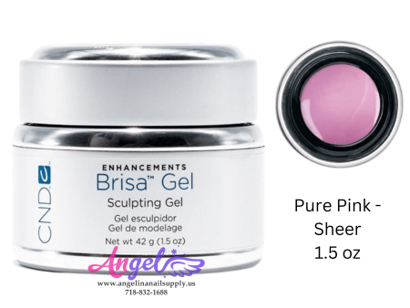 CND Brisa Gel Pure Pink Sheer For Discount