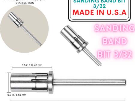 Nail Drill Bit - Sanding Band Bit 3 32 Hot on Sale