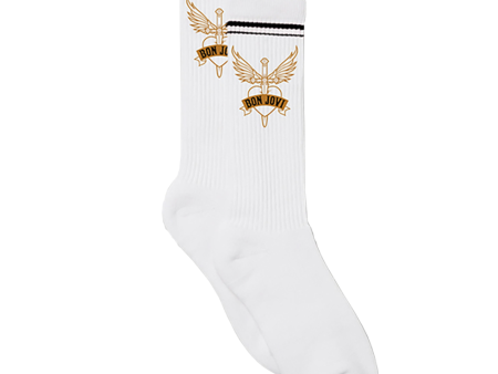 Heart & Dagger White Socks Cheap