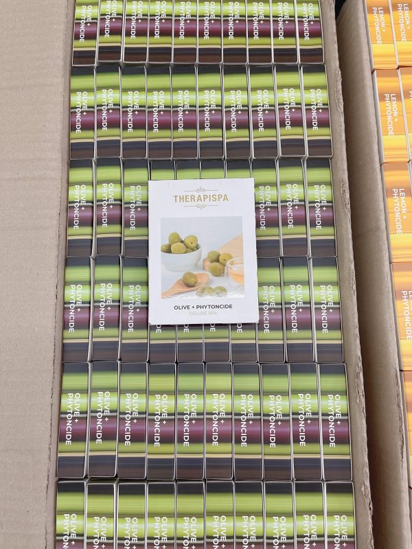 Therapispa Deluxe Spa | Box 60packs | Olive For Sale