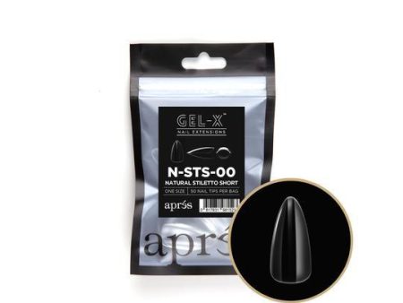 Aprés Refill Bags Natural Stiletto Short (50pcs pack) For Sale