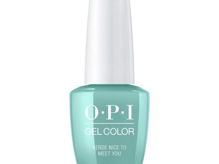 OPI Gel Color GC M84 VERDE NICE TO MEET YOU Cheap