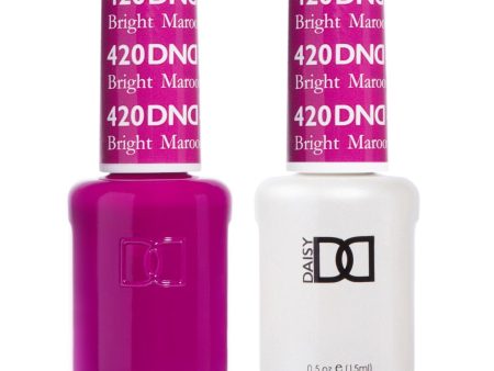 Dnd Gel 420 Bright Maroon For Discount