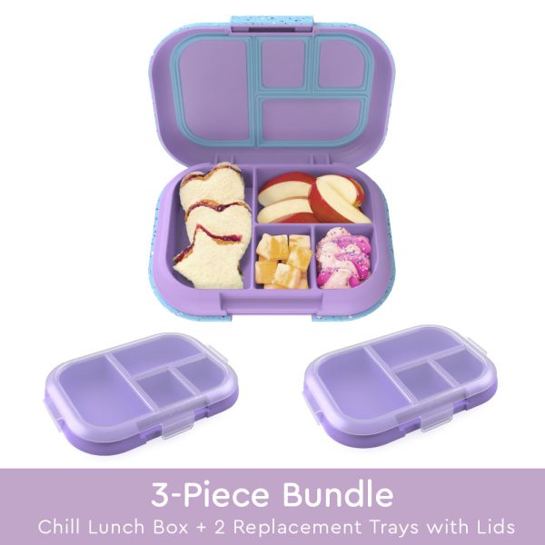 Bentgo Kids Chill Lunch Box & 2 Extra Trays with Lids For Cheap