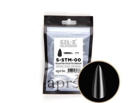 Aprés Refill Bags Sculpted Stiletto Medium (50pcs pack) For Sale