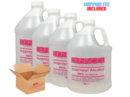 Lensco Alcohol 99% (box   4 gallons) Online now