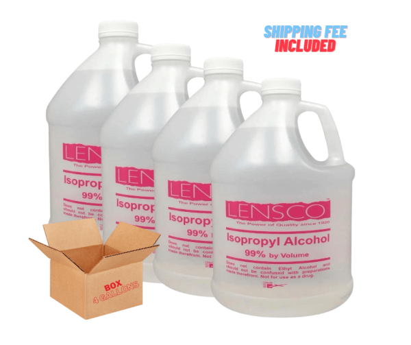 Lensco Alcohol 99% (box   4 gallons) Online now