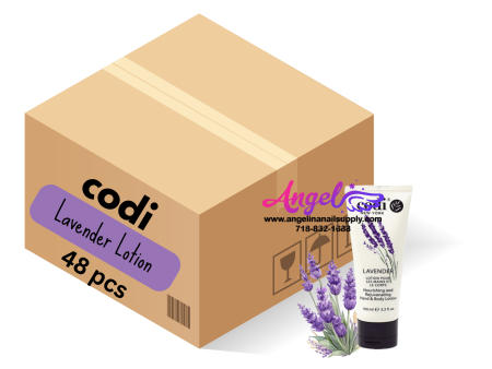 Codi Lotion Tube Lavender 3.3oz (Box 48 Tubes) For Sale