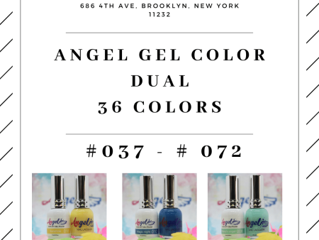 Angel Gel Color Dual ( 36 colors ) #037 - #072 Cheap