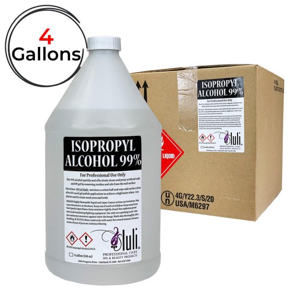 Luli Alcohol 99% (Box 4 Gallons) Online Hot Sale