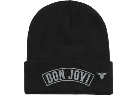 Bon Jovi Black Beanie Fashion