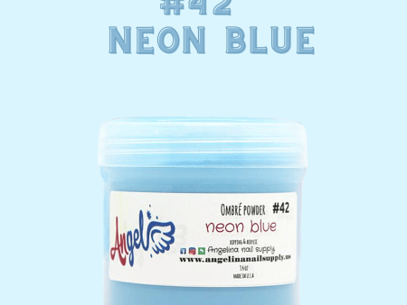 Angel Ombre Powder 42 Neon Blue For Cheap