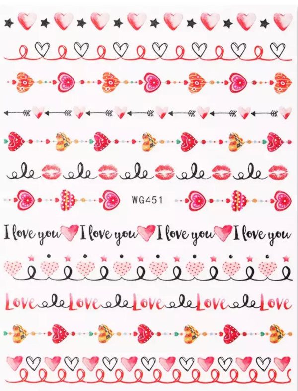 Sticker Valentine & Heart Online