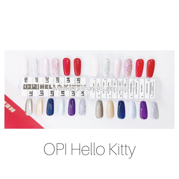 OPI HELLO KITTY - GEL COLLECTION 12 COLORS Online Sale