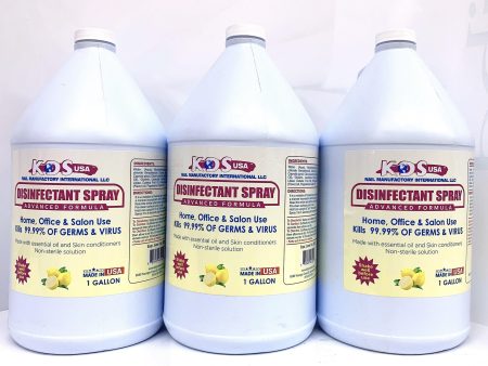 KDS Disinfectant Spray - Advanced Formula | Hand Sanitizer (gallon) Online Hot Sale