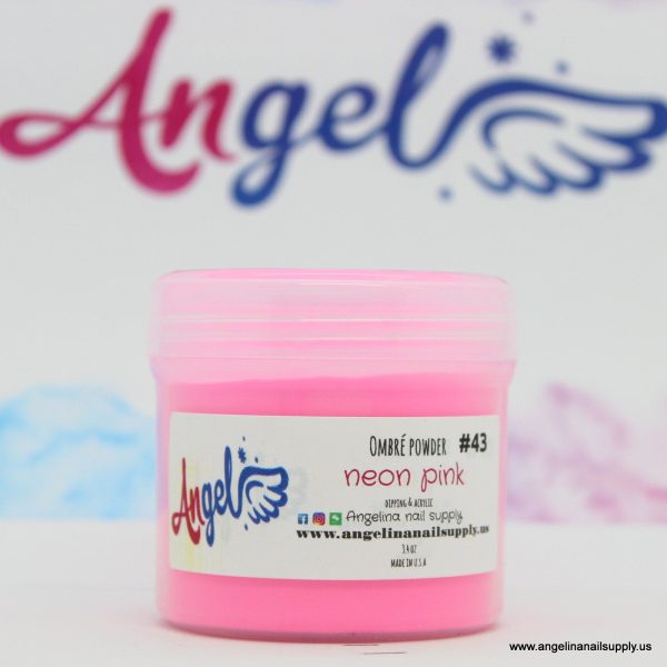 Angel Ombre Powder 43 Neon Pink Hot on Sale