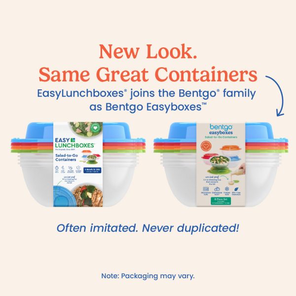 Bentgo Easyboxes Salad-to-Go Containers 8-Piece Set For Cheap