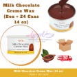 GiGi Milk Chocolate Creme Wax (24 cans box - 14 oz each can) Fashion