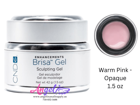 CND Brisa Gel Warm Pink Opaque Discount