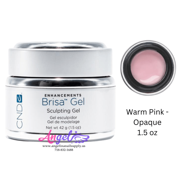 CND Brisa Gel Warm Pink Opaque Discount