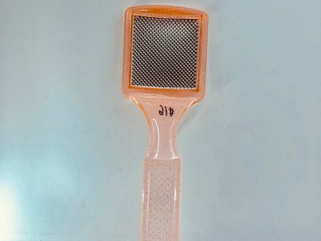 Square Orange Callus Foot File (Large) Online Sale