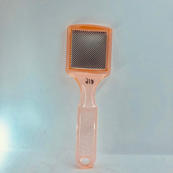 Square Orange Callus Foot File (Large) Online Sale