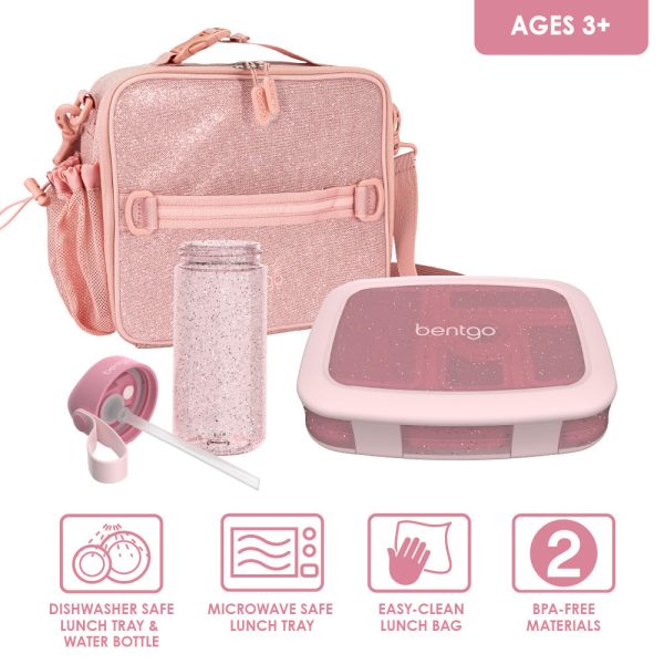 Bentgo Kids Glitter Lunch Set Supply