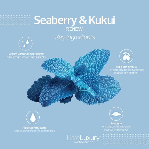 Bare Luxury 4 in 1 Spa | Box 48 pcs | Seaberry & Kukui Supply