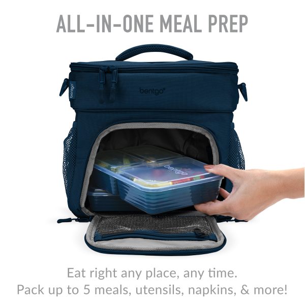 Bentgo Prep Deluxe Bag & 60-Piece Meal Prep Container Set Fashion