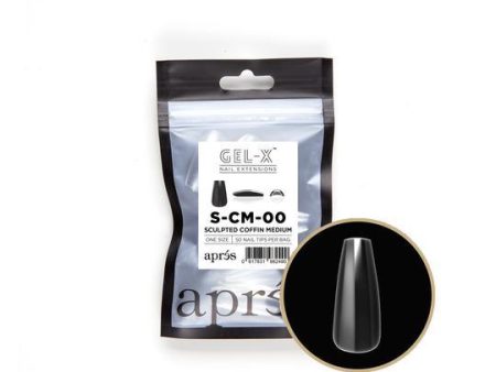 Aprés Refill Bags Sculpted Coffin Medium (50pcs pack) Online