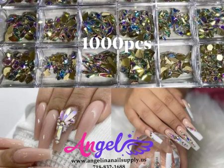 Diamond - Rhinestone Box set 1000pcs on Sale