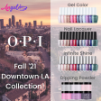 OPI Gel Colors - Downtown LA Collection 12 Colors | Fall 2021 Online now