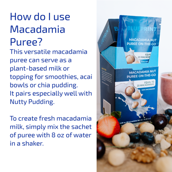 Macadamia Nut Puree On-The-Go Hot on Sale