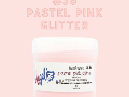 Angel Ombre Powder 36 Pastel Pink Glitter Online now