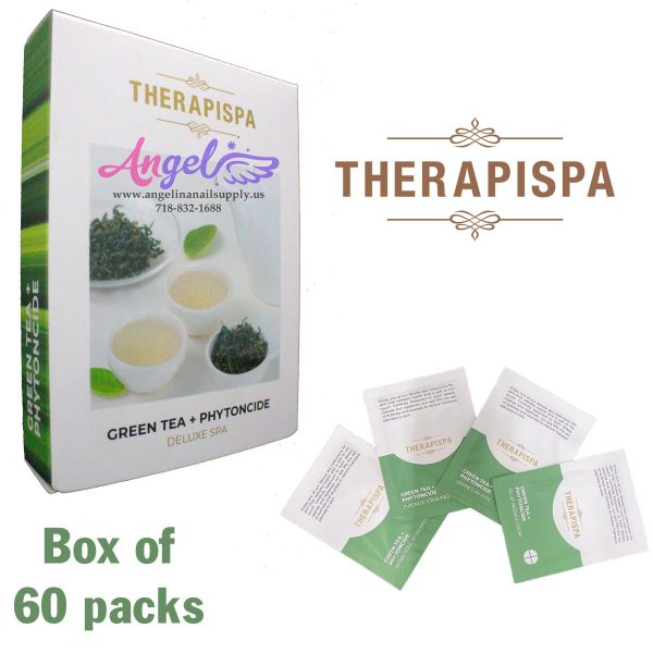 Therapispa Deluxe Spa | Box 60packs | Green Tea Fashion