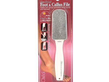 Foot File Checi White Fashion