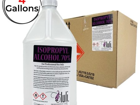 Luli Alcohol 70% (Box 4 gallon) Online now