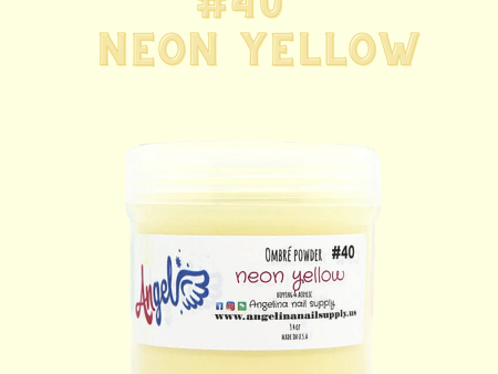 Angel Ombre Powder 40 Neon Yellow For Sale