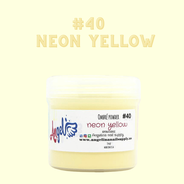 Angel Ombre Powder 40 Neon Yellow For Sale