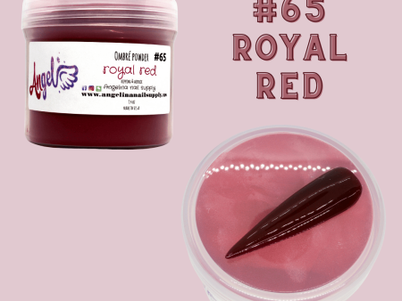 Angel Ombre Powder 65 Royal Red Hot on Sale