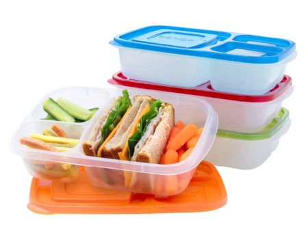 Bentgo Easyboxes 3-Compartment Food Containers 8-Piece Set Online