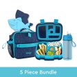 Bentgo Kids Prints Lunch 5-Piece Set with Ice Packs Hot on Sale