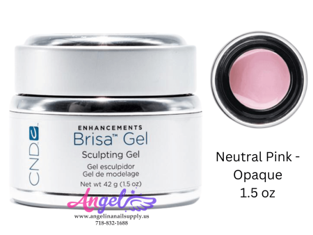 CND Brisa Gel Neutral Pink Opaque Supply