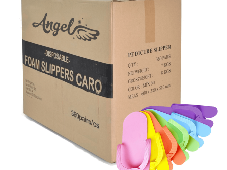 Foam Slipper Mix Colors (box 30 pack) Cheap