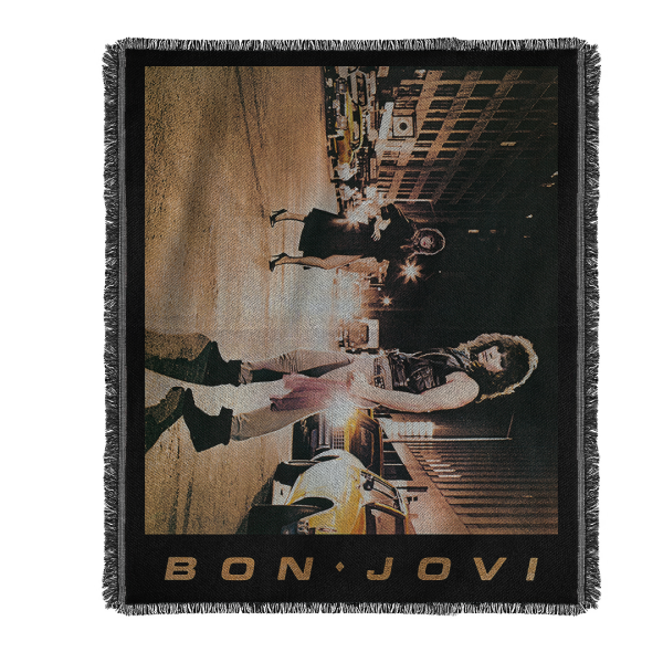 Bon Jovi Woven Blanket Cheap