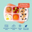 Bentgo Easyboxes 5-Compartment Food Containers 8-Piece Set Supply