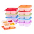 Bentgo Easyboxes 4-Compartment Snack Containers 20-Piece Set Supply