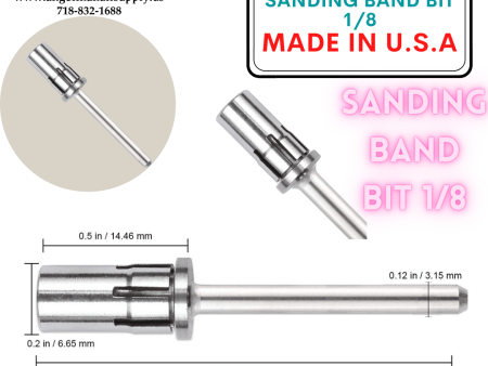 Nail Drill Bit - Sanding Band Bit 1 8 Supply